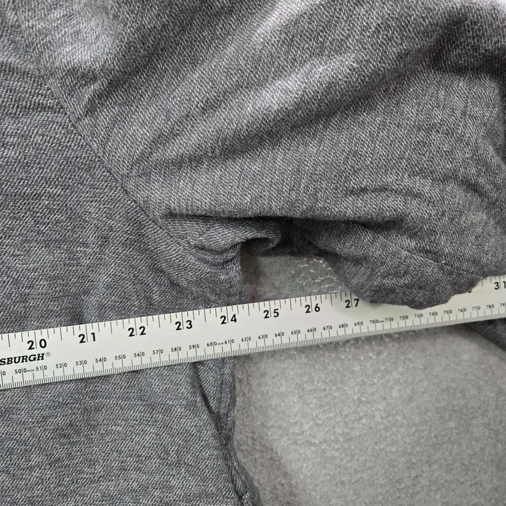 Levi Men Jacket XL Gray Heather Sherpa Lined Shirt Shacket Pockets Collar‎